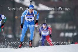 15.12.2022, Annecy-Le Grand Bornand, France (FRA): Apostolos Angelis (GRE) -  IBU World Cup Biathlon, sprint men, Annecy-Le Grand Bornand (FRA). www.nordicfocus.com. © Thibaut/NordicFocus. Every downloaded picture is fee-liable.