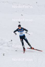 15.12.2022, Annecy-Le Grand Bornand, France (FRA): Justus Strelow (GER) -  IBU World Cup Biathlon, sprint men, Annecy-Le Grand Bornand (FRA). www.nordicfocus.com. © Authamayou/NordicFocus. Every downloaded picture is fee-liable.