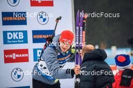 15.12.2022, Annecy-Le Grand Bornand, France (FRA): Benedikt Doll (GER), (l-r) -  IBU World Cup Biathlon, sprint men, Annecy-Le Grand Bornand (FRA). www.nordicfocus.com. © Authamayou/NordicFocus. Every downloaded picture is fee-liable.