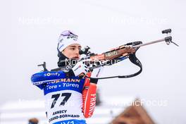 15.12.2022, Annecy-Le Grand Bornand, France (FRA): Eric Perrot (FRA) -  IBU World Cup Biathlon, sprint men, Annecy-Le Grand Bornand (FRA). www.nordicfocus.com. © Manzoni/NordicFocus. Every downloaded picture is fee-liable.