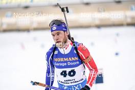 15.12.2022, Annecy-Le Grand Bornand, France (FRA): Antonin Guigonnat (FRA) -  IBU World Cup Biathlon, sprint men, Annecy-Le Grand Bornand (FRA). www.nordicfocus.com. © Thibaut/NordicFocus. Every downloaded picture is fee-liable.