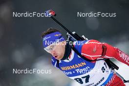 15.12.2022, Annecy-Le Grand Bornand, France (FRA): Emilien Claude (FRA) -  IBU World Cup Biathlon, sprint men, Annecy-Le Grand Bornand (FRA). www.nordicfocus.com. © Thibaut/NordicFocus. Every downloaded picture is fee-liable.