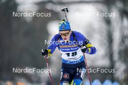 15.12.2022, Annecy-Le Grand Bornand, France (FRA): Anton Dudchenko (UKR) -  IBU World Cup Biathlon, sprint men, Annecy-Le Grand Bornand (FRA). www.nordicfocus.com. © Thibaut/NordicFocus. Every downloaded picture is fee-liable.