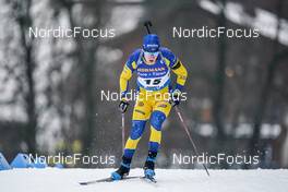 15.12.2022, Annecy-Le Grand Bornand, France (FRA): Sebastian Samuelsson (SWE) -  IBU World Cup Biathlon, sprint men, Annecy-Le Grand Bornand (FRA). www.nordicfocus.com. © Thibaut/NordicFocus. Every downloaded picture is fee-liable.