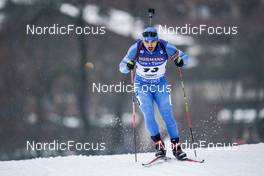 15.12.2022, Annecy-Le Grand Bornand, France (FRA): Nikolaos Tsourekas (GRE) -  IBU World Cup Biathlon, sprint men, Annecy-Le Grand Bornand (FRA). www.nordicfocus.com. © Thibaut/NordicFocus. Every downloaded picture is fee-liable.