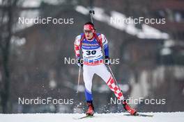 15.12.2022, Annecy-Le Grand Bornand, France (FRA): Kresimir Crnkovic (CRO) -  IBU World Cup Biathlon, sprint men, Annecy-Le Grand Bornand (FRA). www.nordicfocus.com. © Thibaut/NordicFocus. Every downloaded picture is fee-liable.