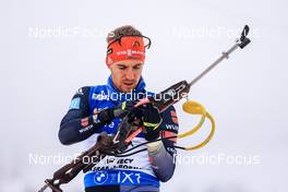 15.12.2022, Annecy-Le Grand Bornand, France (FRA): David Zobel (GER) -  IBU World Cup Biathlon, sprint men, Annecy-Le Grand Bornand (FRA). www.nordicfocus.com. © Manzoni/NordicFocus. Every downloaded picture is fee-liable.