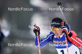 15.12.2022, Annecy-Le Grand Bornand, France (FRA): Quentin Fillon Maillet (FRA) -  IBU World Cup Biathlon, sprint men, Annecy-Le Grand Bornand (FRA). www.nordicfocus.com. © Thibaut/NordicFocus. Every downloaded picture is fee-liable.