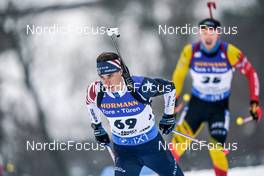 15.12.2022, Annecy-Le Grand Bornand, France (FRA): Paul Schommer (USA) -  IBU World Cup Biathlon, sprint men, Annecy-Le Grand Bornand (FRA). www.nordicfocus.com. © Thibaut/NordicFocus. Every downloaded picture is fee-liable.