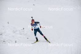 15.12.2022, Annecy-Le Grand Bornand, France (FRA): Vaclav Cervenka (USA) -  IBU World Cup Biathlon, sprint men, Annecy-Le Grand Bornand (FRA). www.nordicfocus.com. © Authamayou/NordicFocus. Every downloaded picture is fee-liable.