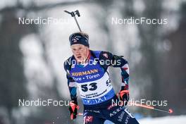 15.12.2022, Annecy-Le Grand Bornand, France (FRA): Johannes Dale (NOR) -  IBU World Cup Biathlon, sprint men, Annecy-Le Grand Bornand (FRA). www.nordicfocus.com. © Thibaut/NordicFocus. Every downloaded picture is fee-liable.