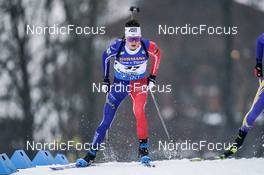 15.12.2022, Annecy-Le Grand Bornand, France (FRA): Eric Perrot (FRA) -  IBU World Cup Biathlon, sprint men, Annecy-Le Grand Bornand (FRA). www.nordicfocus.com. © Thibaut/NordicFocus. Every downloaded picture is fee-liable.