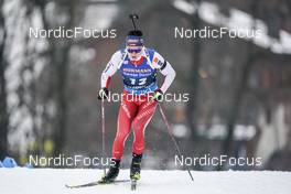15.12.2022, Annecy-Le Grand Bornand, France (FRA): Niklas Hartweg (SUI) -  IBU World Cup Biathlon, sprint men, Annecy-Le Grand Bornand (FRA). www.nordicfocus.com. © Thibaut/NordicFocus. Every downloaded picture is fee-liable.