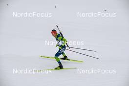 15.12.2022, Annecy-Le Grand Bornand, France (FRA): Anton Vidmar (SLO) -  IBU World Cup Biathlon, sprint men, Annecy-Le Grand Bornand (FRA). www.nordicfocus.com. © Authamayou/NordicFocus. Every downloaded picture is fee-liable.