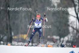 15.12.2022, Annecy-Le Grand Bornand, France (FRA): David Zobel (GER) -  IBU World Cup Biathlon, sprint men, Annecy-Le Grand Bornand (FRA). www.nordicfocus.com. © Thibaut/NordicFocus. Every downloaded picture is fee-liable.