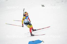 16.12.2022, Annecy-Le Grand Bornand, France (FRA): Lotte Lie (BEL) -  IBU World Cup Biathlon, sprint women, Annecy-Le Grand Bornand (FRA). www.nordicfocus.com. © Thibaut/NordicFocus. Every downloaded picture is fee-liable.