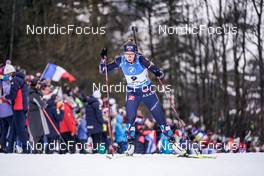 16.12.2022, Annecy-Le Grand Bornand, France (FRA): Ida Lien (NOR) -  IBU World Cup Biathlon, sprint women, Annecy-Le Grand Bornand (FRA). www.nordicfocus.com. © Thibaut/NordicFocus. Every downloaded picture is fee-liable.