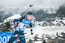 16.12.2022, Annecy-Le Grand Bornand, France (FRA): Ingrid Landmark Tandrevold (NOR) -  IBU World Cup Biathlon, sprint women, Annecy-Le Grand Bornand (FRA). www.nordicfocus.com. © Authamayou/NordicFocus. Every downloaded picture is fee-liable.