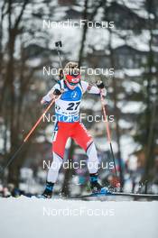 16.12.2022, Annecy-Le Grand Bornand, France (FRA): Ekaterina Avvakumova (KOR) -  IBU World Cup Biathlon, sprint women, Annecy-Le Grand Bornand (FRA). www.nordicfocus.com. © Authamayou/NordicFocus. Every downloaded picture is fee-liable.