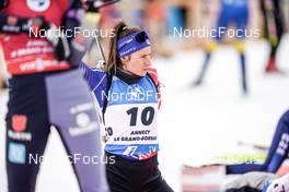 16.12.2022, Annecy-Le Grand Bornand, France (FRA): Caroline Colombo (FRA) -  IBU World Cup Biathlon, sprint women, Annecy-Le Grand Bornand (FRA). www.nordicfocus.com. © Thibaut/NordicFocus. Every downloaded picture is fee-liable.