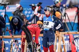 16.12.2022, Annecy-Le Grand Bornand, France (FRA): Deedra Irwin (USA) -  IBU World Cup Biathlon, sprint women, Annecy-Le Grand Bornand (FRA). www.nordicfocus.com. © Thibaut/NordicFocus. Every downloaded picture is fee-liable.