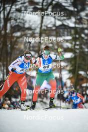 16.12.2022, Annecy-Le Grand Bornand, France (FRA): Lena Haecki-Gross (SUI), Daniela Kadeva (BUL), (l-r) -  IBU World Cup Biathlon, sprint women, Annecy-Le Grand Bornand (FRA). www.nordicfocus.com. © Authamayou/NordicFocus. Every downloaded picture is fee-liable.