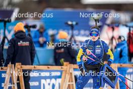 16.12.2022, Annecy-Le Grand Bornand, France (FRA): Elvira Oeberg (SWE) -  IBU World Cup Biathlon, sprint women, Annecy-Le Grand Bornand (FRA). www.nordicfocus.com. © Thibaut/NordicFocus. Every downloaded picture is fee-liable.