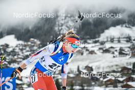 16.12.2022, Annecy-Le Grand Bornand, France (FRA): Ekaterina Avvakumova (KOR) -  IBU World Cup Biathlon, sprint women, Annecy-Le Grand Bornand (FRA). www.nordicfocus.com. © Authamayou/NordicFocus. Every downloaded picture is fee-liable.
