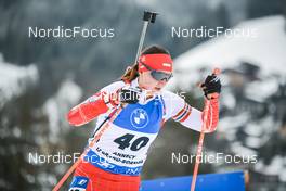 16.12.2022, Annecy-Le Grand Bornand, France (FRA): Joanna Jakiela (POL) -  IBU World Cup Biathlon, sprint women, Annecy-Le Grand Bornand (FRA). www.nordicfocus.com. © Authamayou/NordicFocus. Every downloaded picture is fee-liable.