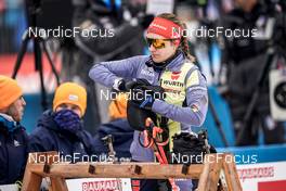 16.12.2022, Annecy-Le Grand Bornand, France (FRA): Janina Hettich (GER) -  IBU World Cup Biathlon, sprint women, Annecy-Le Grand Bornand (FRA). www.nordicfocus.com. © Thibaut/NordicFocus. Every downloaded picture is fee-liable.