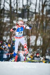 16.12.2022, Annecy-Le Grand Bornand, France (FRA): Anika Kozica (CRO) -  IBU World Cup Biathlon, sprint women, Annecy-Le Grand Bornand (FRA). www.nordicfocus.com. © Authamayou/NordicFocus. Every downloaded picture is fee-liable.