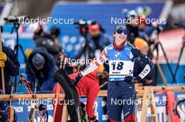 16.12.2022, Annecy-Le Grand Bornand, France (FRA): Deedra Irwin (USA) -  IBU World Cup Biathlon, sprint women, Annecy-Le Grand Bornand (FRA). www.nordicfocus.com. © Thibaut/NordicFocus. Every downloaded picture is fee-liable.