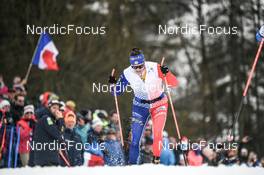 16.12.2022, Annecy-Le Grand Bornand, France (FRA): Julia Simon (FRA) -  IBU World Cup Biathlon, sprint women, Annecy-Le Grand Bornand (FRA). www.nordicfocus.com. © Authamayou/NordicFocus. Every downloaded picture is fee-liable.