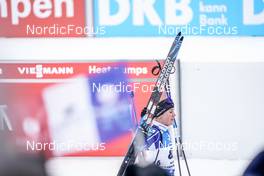 16.12.2022, Annecy-Le Grand Bornand, France (FRA): Chloe Chevalier (FRA), Sophie Chauveau (FRA), Caroline Colombo (FRA), (l-r) -  IBU World Cup Biathlon, sprint women, Annecy-Le Grand Bornand (FRA). www.nordicfocus.com. © Thibaut/NordicFocus. Every downloaded picture is fee-liable.
