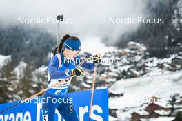 16.12.2022, Annecy-Le Grand Bornand, France (FRA): Elena Chirkova (ROU) -  IBU World Cup Biathlon, sprint women, Annecy-Le Grand Bornand (FRA). www.nordicfocus.com. © Authamayou/NordicFocus. Every downloaded picture is fee-liable.