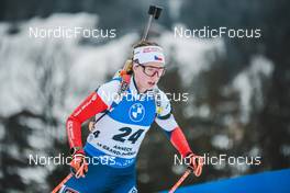 16.12.2022, Annecy-Le Grand Bornand, France (FRA): Jessica Jislova (CZE) -  IBU World Cup Biathlon, sprint women, Annecy-Le Grand Bornand (FRA). www.nordicfocus.com. © Authamayou/NordicFocus. Every downloaded picture is fee-liable.