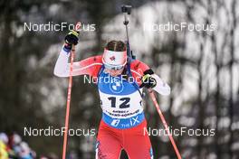 16.12.2022, Annecy-Le Grand Bornand, France (FRA): Nadia Moser (CAN) -  IBU World Cup Biathlon, sprint women, Annecy-Le Grand Bornand (FRA). www.nordicfocus.com. © Thibaut/NordicFocus. Every downloaded picture is fee-liable.