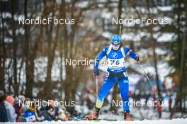 16.12.2022, Annecy-Le Grand Bornand, France (FRA): Lyudmila Akhatova (KAZ) -  IBU World Cup Biathlon, sprint women, Annecy-Le Grand Bornand (FRA). www.nordicfocus.com. © Authamayou/NordicFocus. Every downloaded picture is fee-liable.