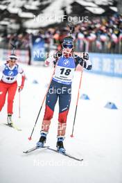 16.12.2022, Annecy-Le Grand Bornand, France (FRA): Deedra Irwin (USA) -  IBU World Cup Biathlon, sprint women, Annecy-Le Grand Bornand (FRA). www.nordicfocus.com. © Authamayou/NordicFocus. Every downloaded picture is fee-liable.