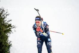 16.12.2022, Annecy-Le Grand Bornand, France (FRA): Anna Weidel (GER) -  IBU World Cup Biathlon, sprint women, Annecy-Le Grand Bornand (FRA). www.nordicfocus.com. © Thibaut/NordicFocus. Every downloaded picture is fee-liable.