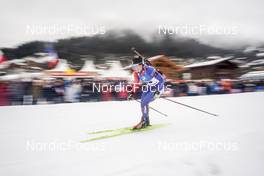 16.12.2022, Annecy-Le Grand Bornand, France (FRA): Natalia Ushkina (ROU) -  IBU World Cup Biathlon, sprint women, Annecy-Le Grand Bornand (FRA). www.nordicfocus.com. © Thibaut/NordicFocus. Every downloaded picture is fee-liable.
