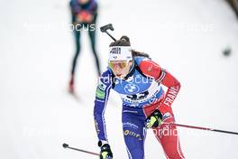16.12.2022, Annecy-Le Grand Bornand, France (FRA): Chloe Chevalier (FRA) -  IBU World Cup Biathlon, sprint women, Annecy-Le Grand Bornand (FRA). www.nordicfocus.com. © Thibaut/NordicFocus. Every downloaded picture is fee-liable.