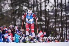 16.12.2022, Annecy-Le Grand Bornand, France (FRA): Baiba Bendika (LAT) -  IBU World Cup Biathlon, sprint women, Annecy-Le Grand Bornand (FRA). www.nordicfocus.com. © Thibaut/NordicFocus. Every downloaded picture is fee-liable.