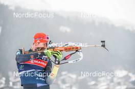 14.12.2022, Annecy-Le Grand Bornand, France (FRA): Johannes Kuehn (GER), Johannes Kuehn (GER) -  IBU World Cup Biathlon, training, Annecy-Le Grand Bornand (FRA). www.nordicfocus.com. © Authamayou/NordicFocus. Every downloaded picture is fee-liable.