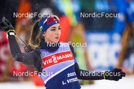 14.12.2022, Annecy-Le Grand Bornand, France (FRA): Lisa Vittozzi (ITA) -  IBU World Cup Biathlon, training, Annecy-Le Grand Bornand (FRA). www.nordicfocus.com. © Thibaut/NordicFocus. Every downloaded picture is fee-liable.