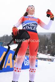 14.12.2022, Annecy-Le Grand Bornand, France (FRA): Emily Dickson (CAN) - IBU World Cup Biathlon, training, Annecy-Le Grand Bornand (FRA). www.nordicfocus.com. © Manzoni/NordicFocus. Every downloaded picture is fee-liable.