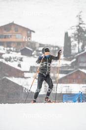 14.12.2022, Annecy-Le Grand Bornand, France (FRA): Caroline Colombo (FRA) -  IBU World Cup Biathlon, training, Annecy-Le Grand Bornand (FRA). www.nordicfocus.com. © Authamayou/NordicFocus. Every downloaded picture is fee-liable.