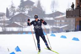 14.12.2022, Annecy-Le Grand Bornand, France (FRA): Johannes Dale (NOR) - IBU World Cup Biathlon, training, Annecy-Le Grand Bornand (FRA). www.nordicfocus.com. © Manzoni/NordicFocus. Every downloaded picture is fee-liable.