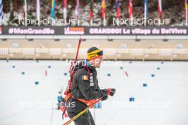 14.12.2022, Annecy-Le Grand Bornand, France (FRA): Florent Claude (BEL) -  IBU World Cup Biathlon, training, Annecy-Le Grand Bornand (FRA). www.nordicfocus.com. © Authamayou/NordicFocus. Every downloaded picture is fee-liable.
