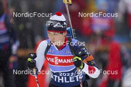 14.12.2022, Annecy-Le Grand Bornand, France (FRA): Hikaru Fukuda (JPN) -  IBU World Cup Biathlon, training, Annecy-Le Grand Bornand (FRA). www.nordicfocus.com. © Thibaut/NordicFocus. Every downloaded picture is fee-liable.
